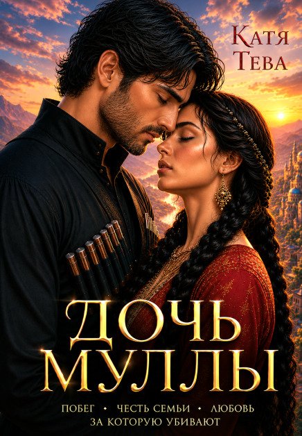 Обложка книги «Дочь Муллы» — Катя Тева, ISBN 9785524050335