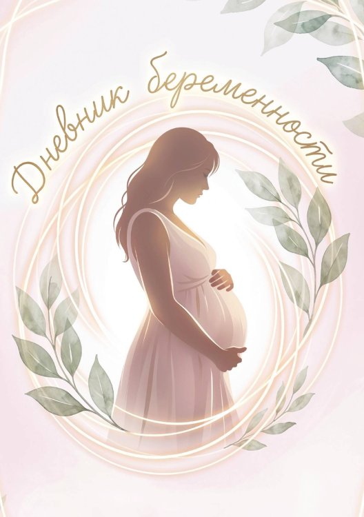 Обложка книги «Дневник беременности, подарок будущей маме, дизайн Метранпаж» — Нет автора, ISBN 9785521985401