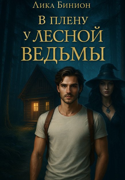 Обложка книги «В плену у лесной ведьмы» — Лика Бинион, ISBN 9785524010988