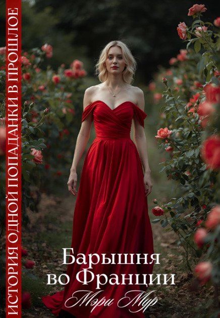 Обложка книги «Барышня во Франции» — Мэри Мур, ISBN 9785524050793