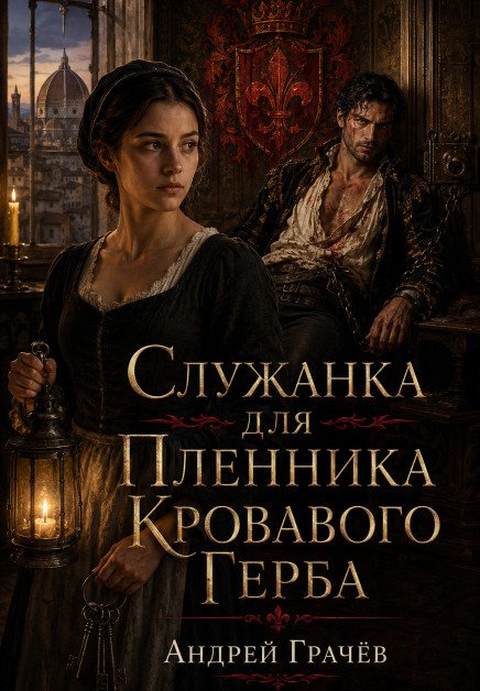 Служанка для Пленника Кровавого Герба Обложка книги «Служанка для Пленника Кровавого Герба» — Андрей Грачёв, ISBN 9785524035677