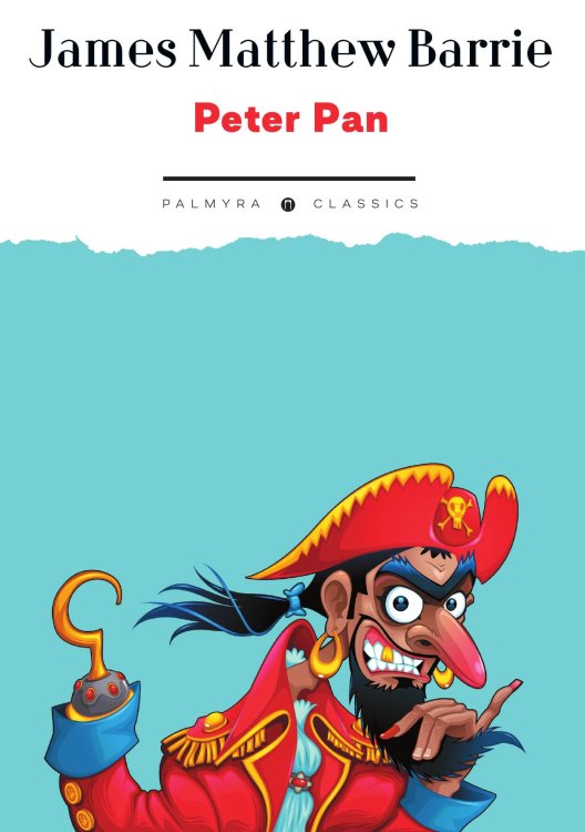 Обложка книги «Peter Pan» — J. M. Barrie, ISBN 9785524046895
