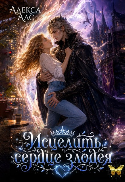 Обложка книги «Исцелить сердце злодея» — Алекса Алс, ISBN 9785524061546