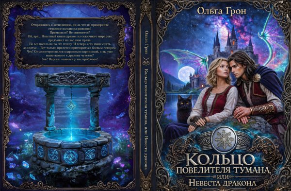 Обложка книги «Кольцо повелителя тумана, или Невеста дракона» — Ольга Грон, ISBN 9785524061942