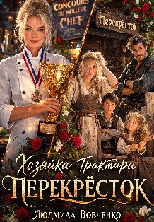 Обложка книги «Хозяйка трактира Перекрёсток.» — Людмила Вовченко, ISBN 9785524064011