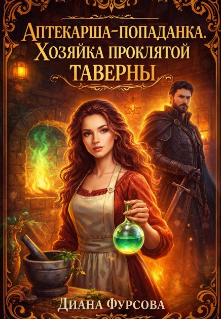Обложка книги «Аптекарша-попаданка. Хозяйка проклятой таверны» — Диана Фурсова, ISBN 9785524017574