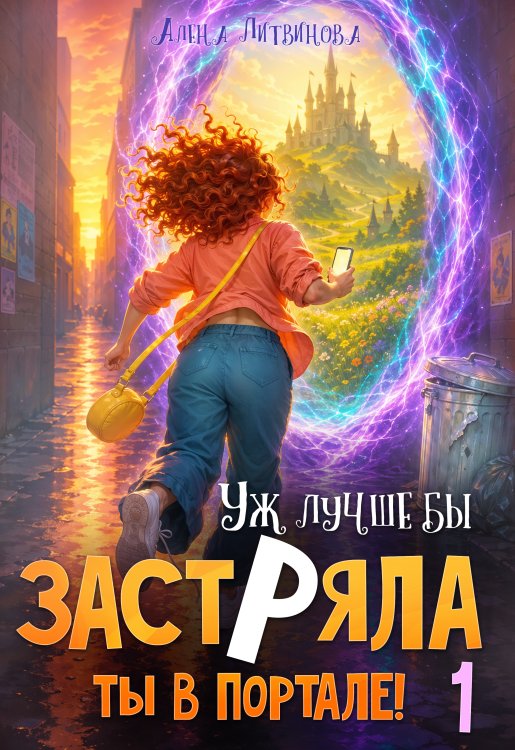 Обложка книги «Уж лучше бы застряла ты в портале! Книга 1» — Алена Литвинова, ISBN 9785521997053
