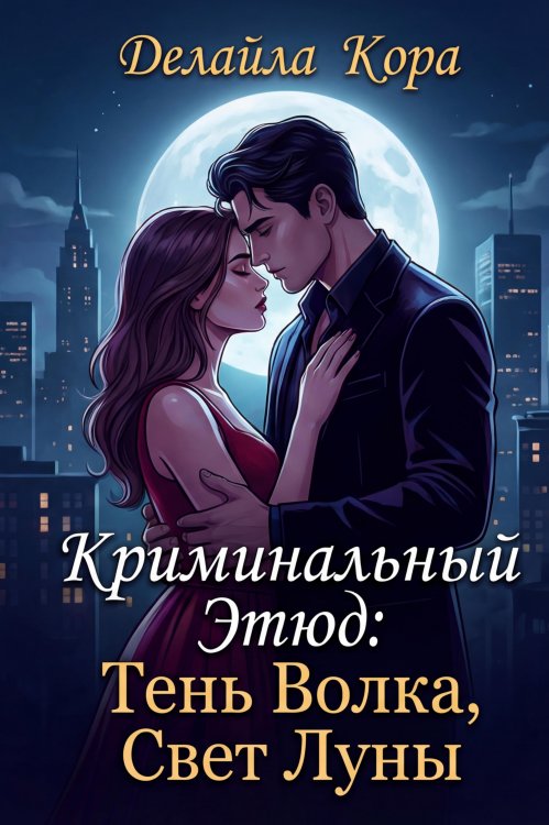 Обложка книги «Криминальный Этюд: Тень Волка, Свет Луны» — Делайла Кора, ISBN 9785006103382