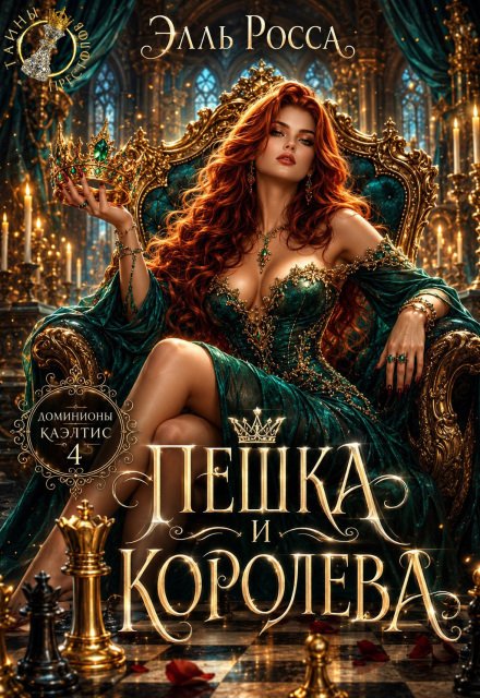 Обложка книги «Пешка и Королева» — Элль Росса, ISBN 9785524013927