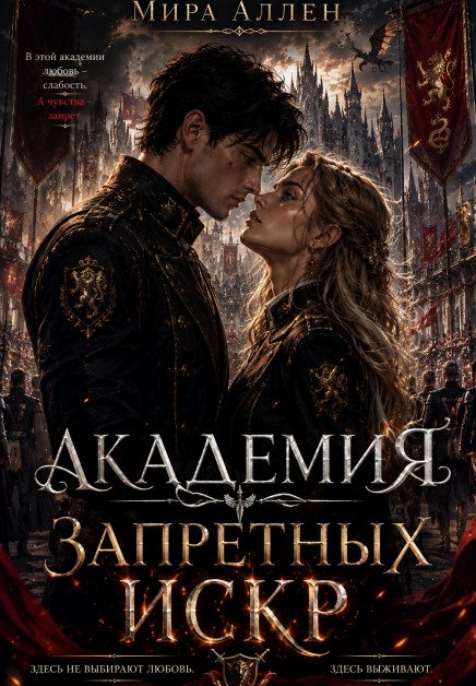 Академия запретных искр Обложка книги «Академия запретных искр» — Мира Аллен, ISBN 9785524044099