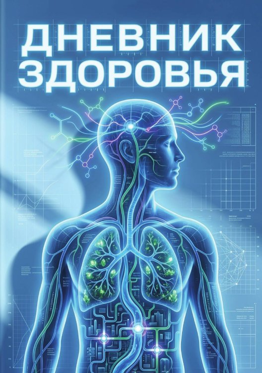 Обложка книги «Дневник здоровья, дизайн: "Метранпаж", 100 страниц, А5» — Нет автора, ISBN 9785521988785