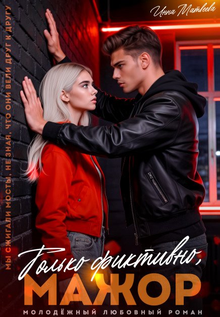 Обложка книги «Только фиктивно, мажор» — Инна Матвеева, ISBN 9785524030764
