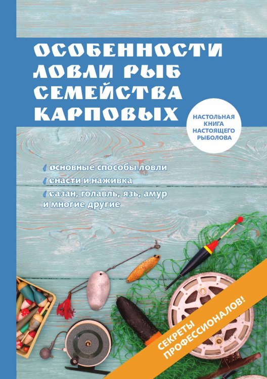 Особенности ловли рыб семейства карповых Обложка книги «Особенности ловли рыб семейства карповых» — И.В. Катаева, ISBN 9785521754724