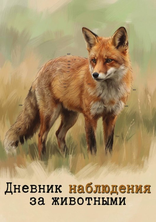 Обложка книги «Дневник наблюдения за животными, дизайн: "Метранпаж" универсальный, 100 страниц» — Нет автора, ISBN 9785521989423