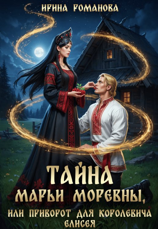 Обложка книги «Тайна Марьи Моревны, или Приворот для королевича Елисея» — Ирина Романова, ISBN 9785524027511