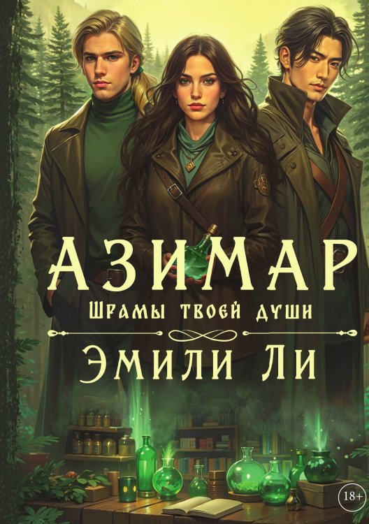 Обложка книги «Азимар. Шрамы твоей души» — Эмили Ли, ISBN 9785517125583