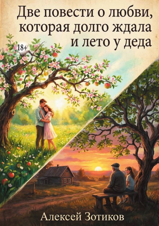 Обложка книги «Две повести о любви, которая долго ждала и лето у деда» — Зотиков Алексей, ISBN 9785006103597