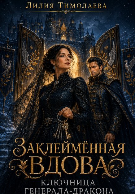 Обложка книги «Заклеймённая вдова. Ключница генерала-дракона» — Лилия Тимолаева, ISBN 9785524034557