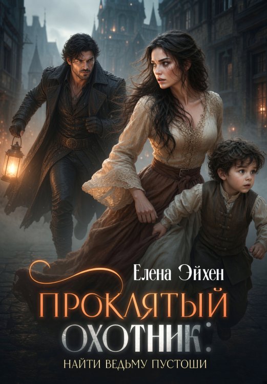 Обложка книги «Проклятый охотник: найти ведьму Пустоши» — Елена Эйхен, ISBN 9785524030245