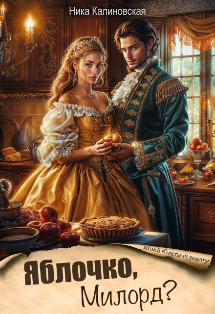 Обложка книги «Яблочко, Милорд?» — Ника Калиновская, ISBN 9785524027801