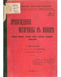 Пробуждение мужчины в юноше. Половой вопрос, стоящий пред каждым молодым человеком