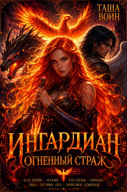 Обложка книги «Ингардиан. Огненный страж» — Таша Воин, ISBN 9785524018489