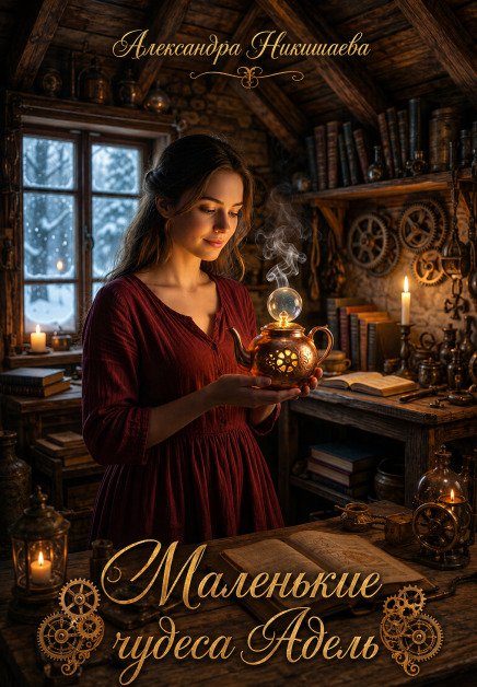 Обложка книги «Маленькие чудеса Адель» — Александра Никишаева, ISBN 9785524055699