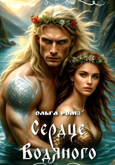 Обложка книги «Сердце водяного» — Ольга Рома́, ISBN 9785524010469