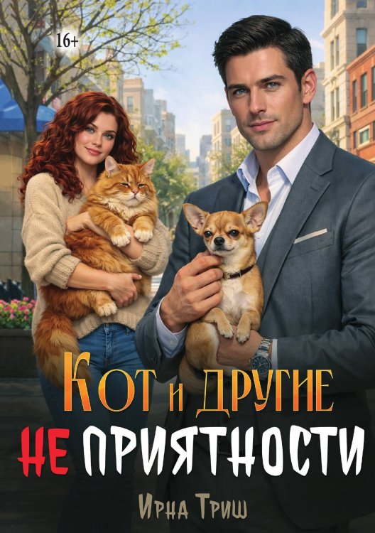 Обложка книги «Кот и другие (не) приятности» — Ирна Триш, ISBN 9785521995394