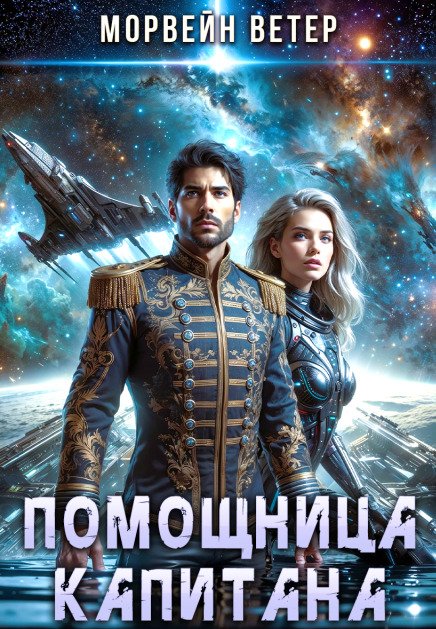 Обложка книги «Помощница капитана» — Морвейн Ветер, ISBN 9785524031594