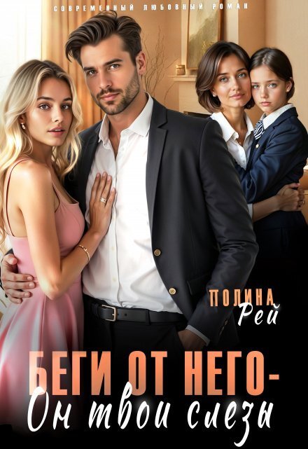 Обложка книги «Беги от него - он твои слёзы» — Полина Рей, ISBN 9785524027931