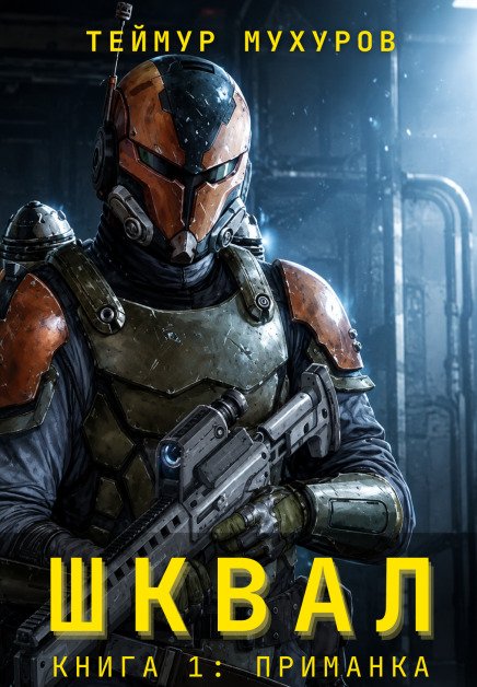 Обложка книги «Шквал. Приманка» — Теймур Мухуров, ISBN 9785524049919