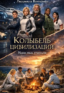 Обложка книги «Колыбель цивилизаций. Небесные учителя.» — Людмила Вовченко, ISBN 9785524063250