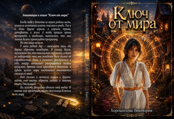 Обложка книги «Ключ от мира» — Виктория Хорошилова, ISBN 9785524021526