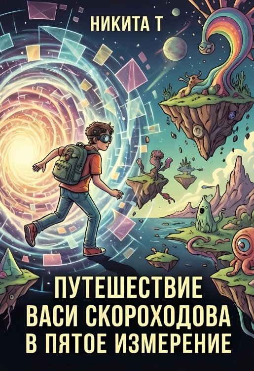 Путешествие Васи Скороходова в пятое измерение Обложка книги «Путешествие Васи Скороходова в пятое измерение» — Никита Т, ISBN 9785006102774