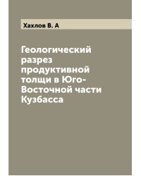 Геологический разрез продуктивной толщи в Юго-Восточной части Кузбасса