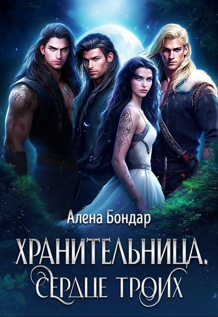 Обложка книги «Хранительница. Сердце троих» — Алена Бондар, ISBN 9785524019028