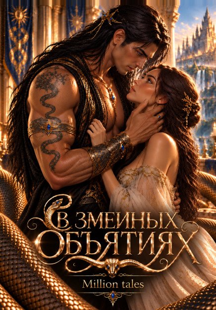 Обложка книги «В змеиных объятиях» — Million tales, ISBN 9785524059086