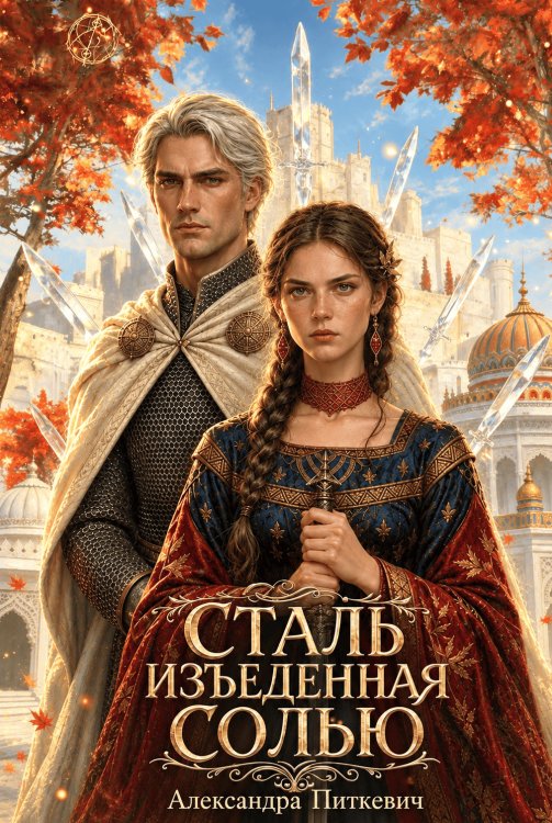 Обложка книги «Сталь, изъеденная солью» — Александра Питкевич (Samum), ISBN 9785524063076