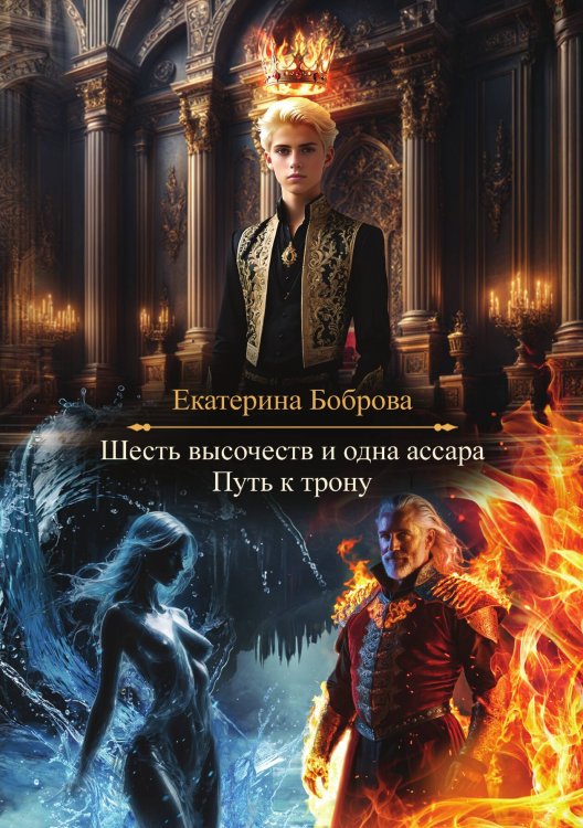 Обложка книги «Шесть высочеств и одна ассара. Путь к трону» — Боброва Екатерина, ISBN 9785517119674
