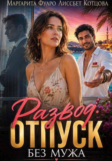 Обложка книги «Развод. Отпуск без мужа» — Маргарита Фуаро; Лиссбет Котцова, ISBN 9785524042798