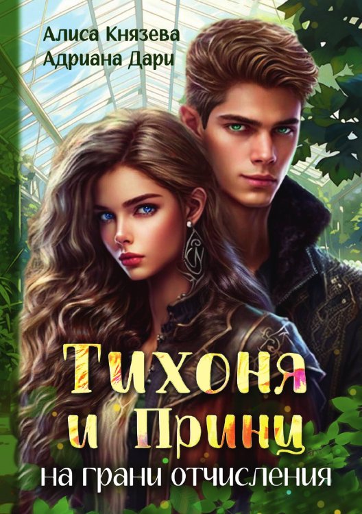 Обложка книги «Тихоня и Принц на грани отчисления» — Алиса Князева; Адриана Дари, ISBN 9785521912261