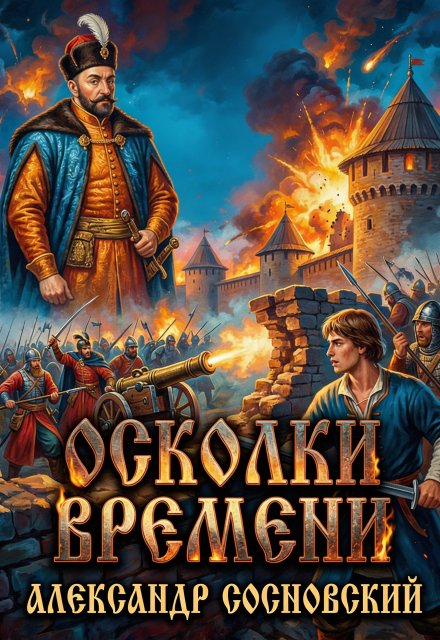 Обложка книги «Осколки времени» — Александр Сосновский, ISBN 9785524032881