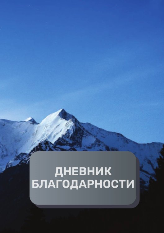 Обложка книги «Дневник благодарности, премиум (подарочное) издание, 100 страниц» — автора нет, ISBN 9785521896509