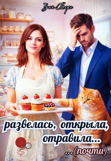 Обложка книги «Развелась, открыла, отравила (почти)» — Зоя Берг, ISBN 9785524045874