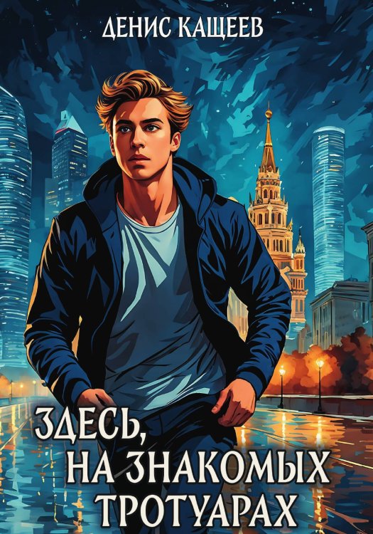 Обложка книги «Здесь, на знакомых тротуарах...» — Денис Кащеев, ISBN 9785517122988