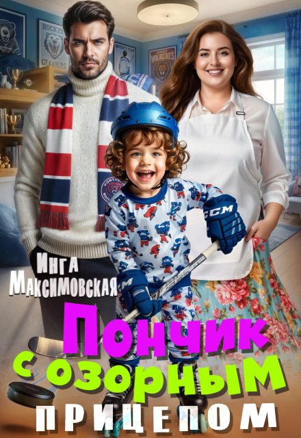 Обложка книги «Пончик с озорным прицепом» — Инга Максимовская, ISBN 9785524019554
