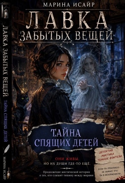 Обложка книги «Лавка забытых вещей. Тайна спящих детей» — Марина Исайр, ISBN 9785524054630