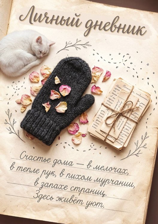 Обложка книги «Личный дневник, Дизайн: "Метранпаж" 100 страниц, А5» — Нет автора, ISBN 9785521987801