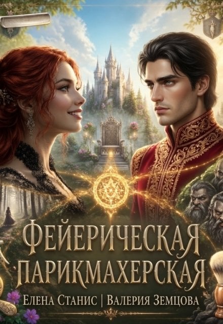 Обложка книги «Феерическая парикмахерская» — Елена Станис; Валерия Земцова, ISBN 9785524033147